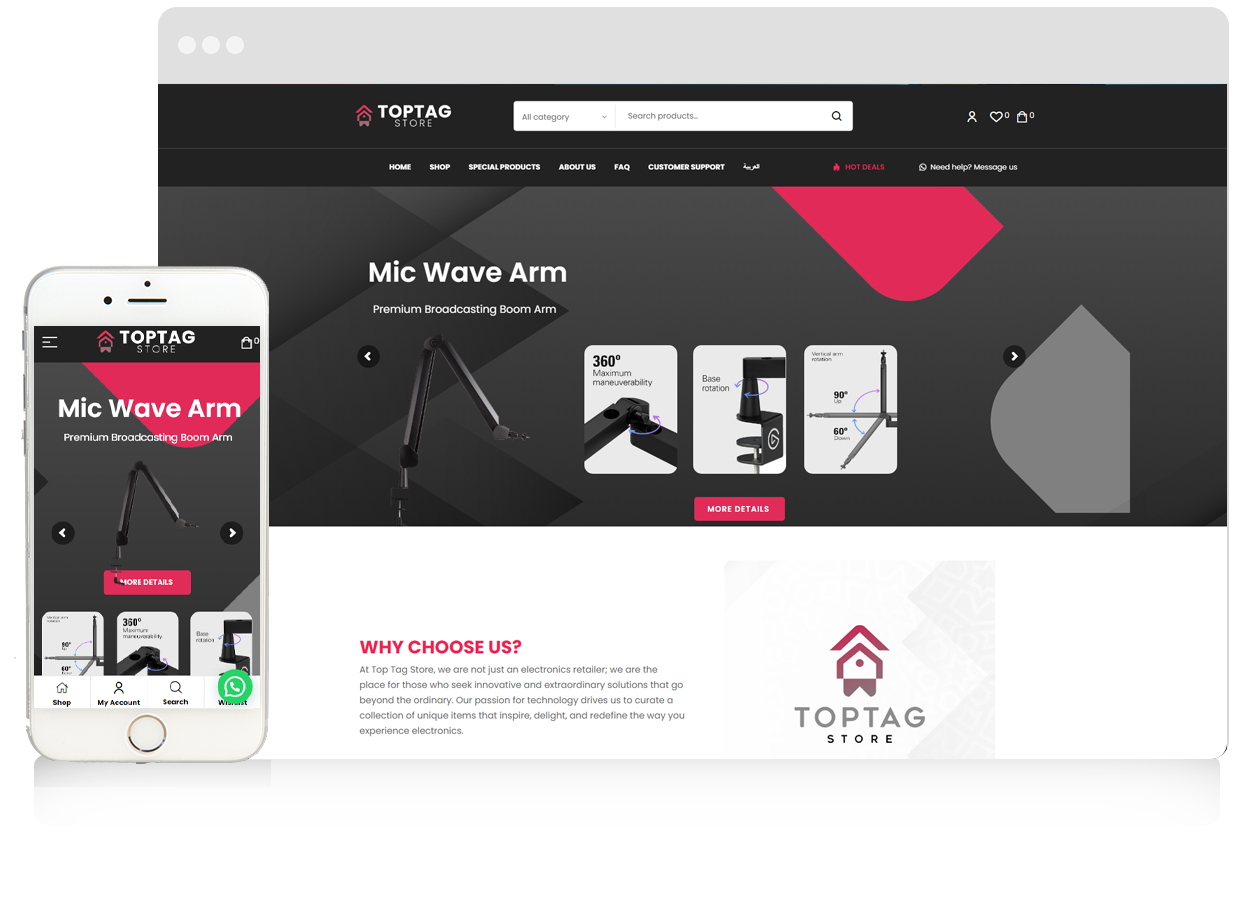 Top Tag Store