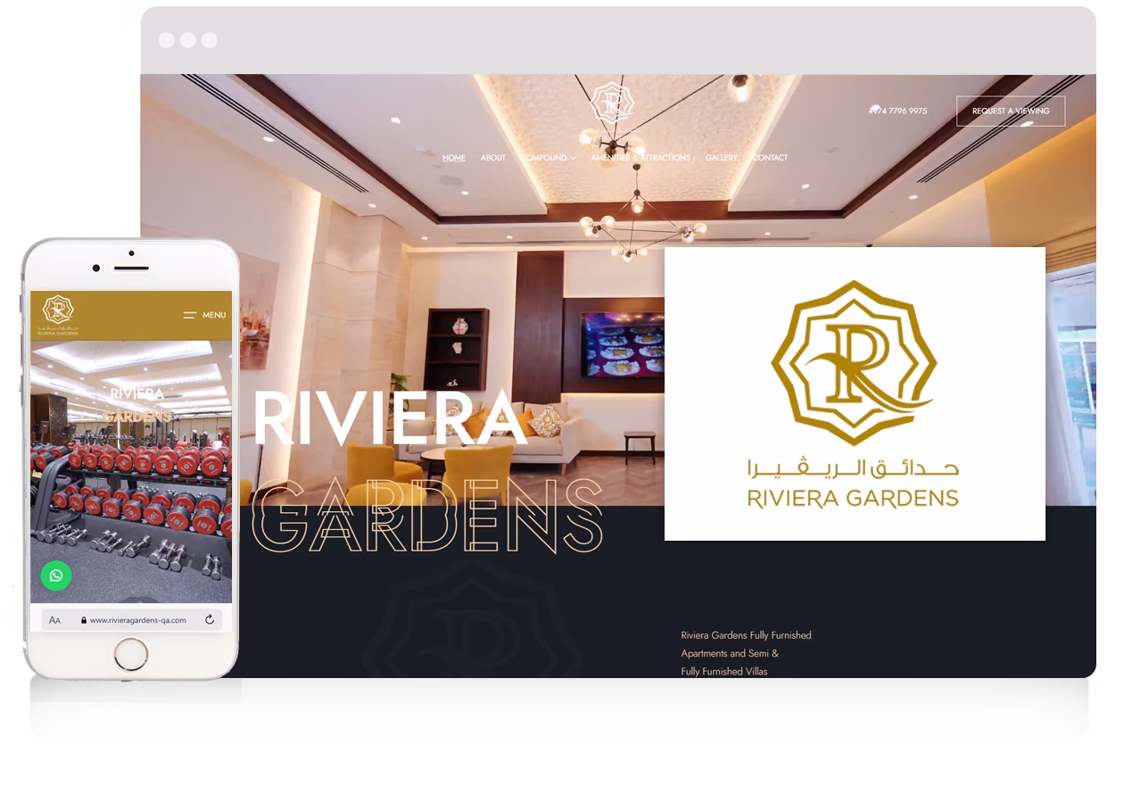 Website for riviera Gardens